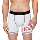 Retro Neon Grid | Mix and Match Fun-Flirty Lovers’ Boxer Briefs