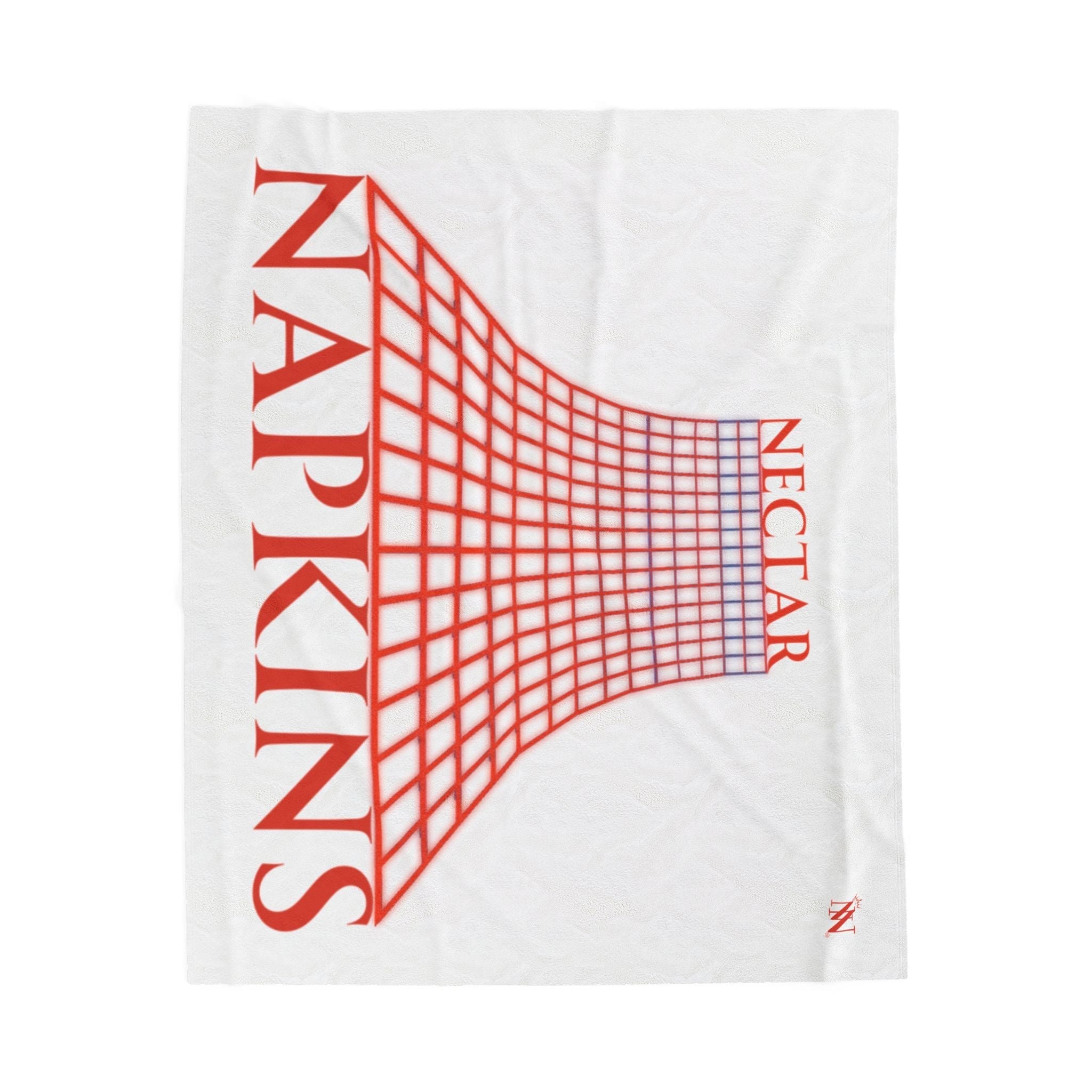 Retro Neon Grid | Mix & Match Fun-Flirty Lovers’ Blankets