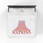 Retro Neon Grid | Mix & Match Fun-Flirty Lovers’ Blankets