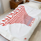 Retro Neon Grid | Mix & Match Fun-Flirty Lovers’ Blankets