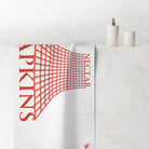 Retro Neon Grid | Mix & Match Naughty XL Fun-Flirty Lovers’ Towels