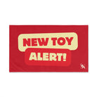 Retro New Toy Alert Red | Mix & Match Original Fun-Flirty Lovers’ Towels