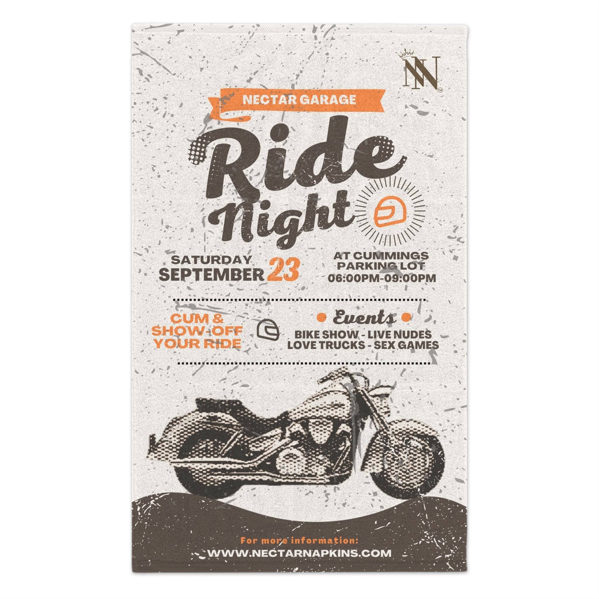 Ride Night | Mix & Match Soft Fun-Flirty Lovers’ Towels