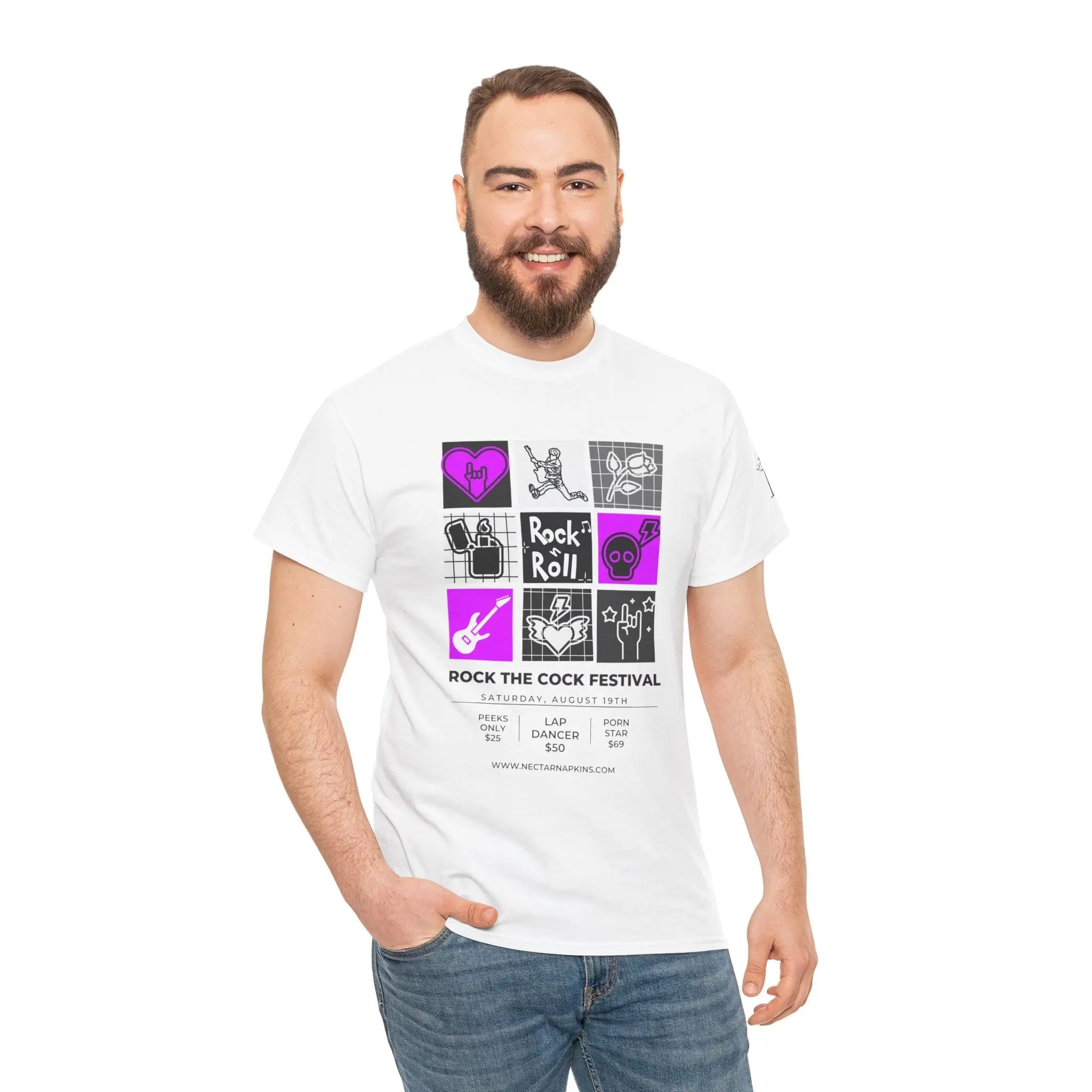 Rock the Cock | Mix & Match 100% Cotton Unisex Fun-Flirty Lovers’ Tees