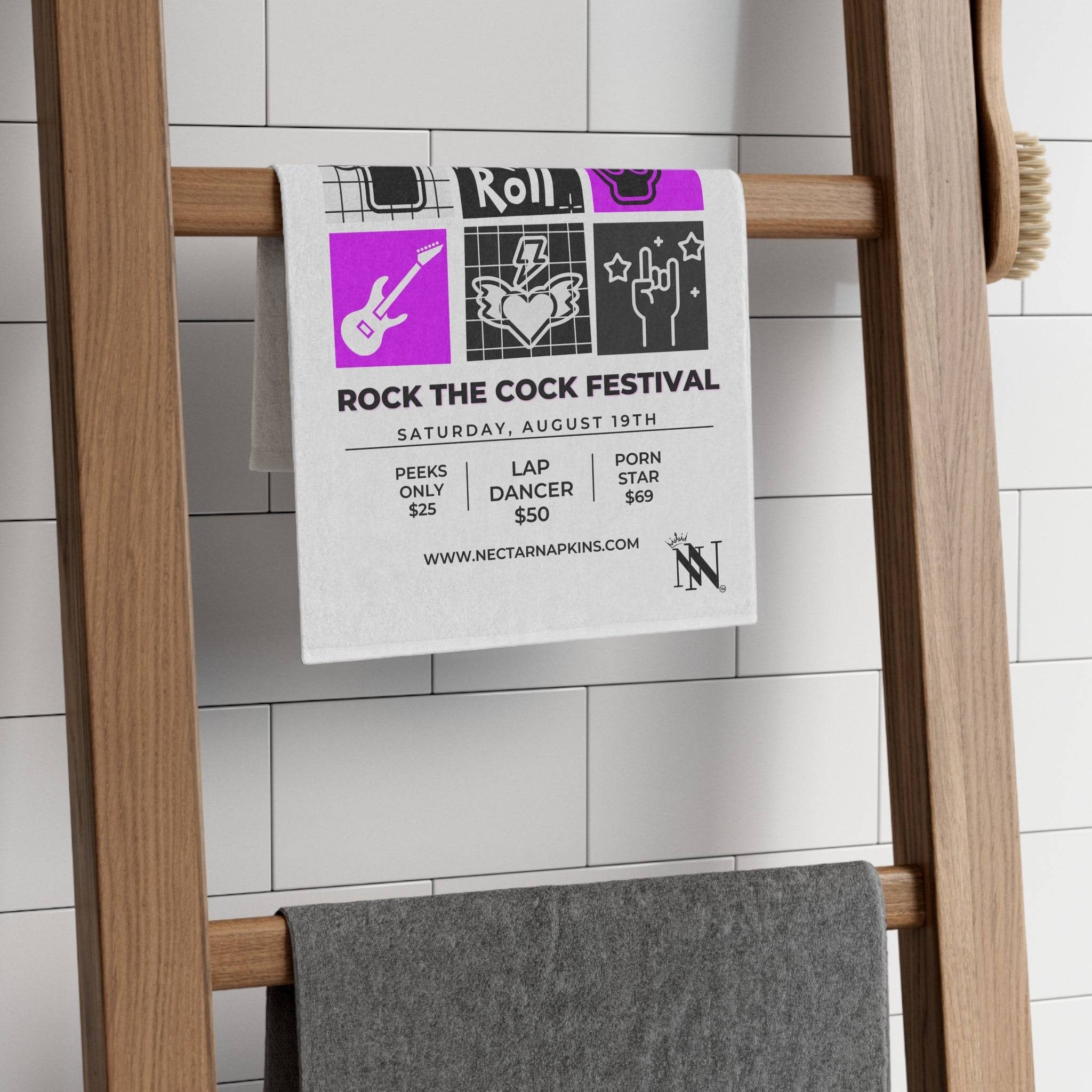 Rock the Cock | Mix & Match Soft Fun-Flirty Lovers’ Towels