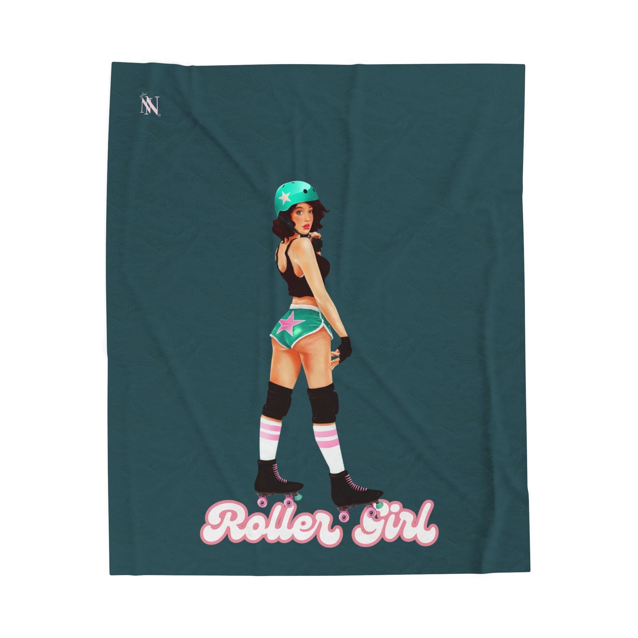 Roller Girl | Mix & Match Fun-Flirty Lovers’ Blankets