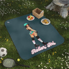Roller Girl | Mix Match Fun-Flirty Lovers’ Water-Resistant Blankets