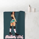 Roller Girl | Mix & Match Naughty XL Fun-Flirty Lovers’ Towels