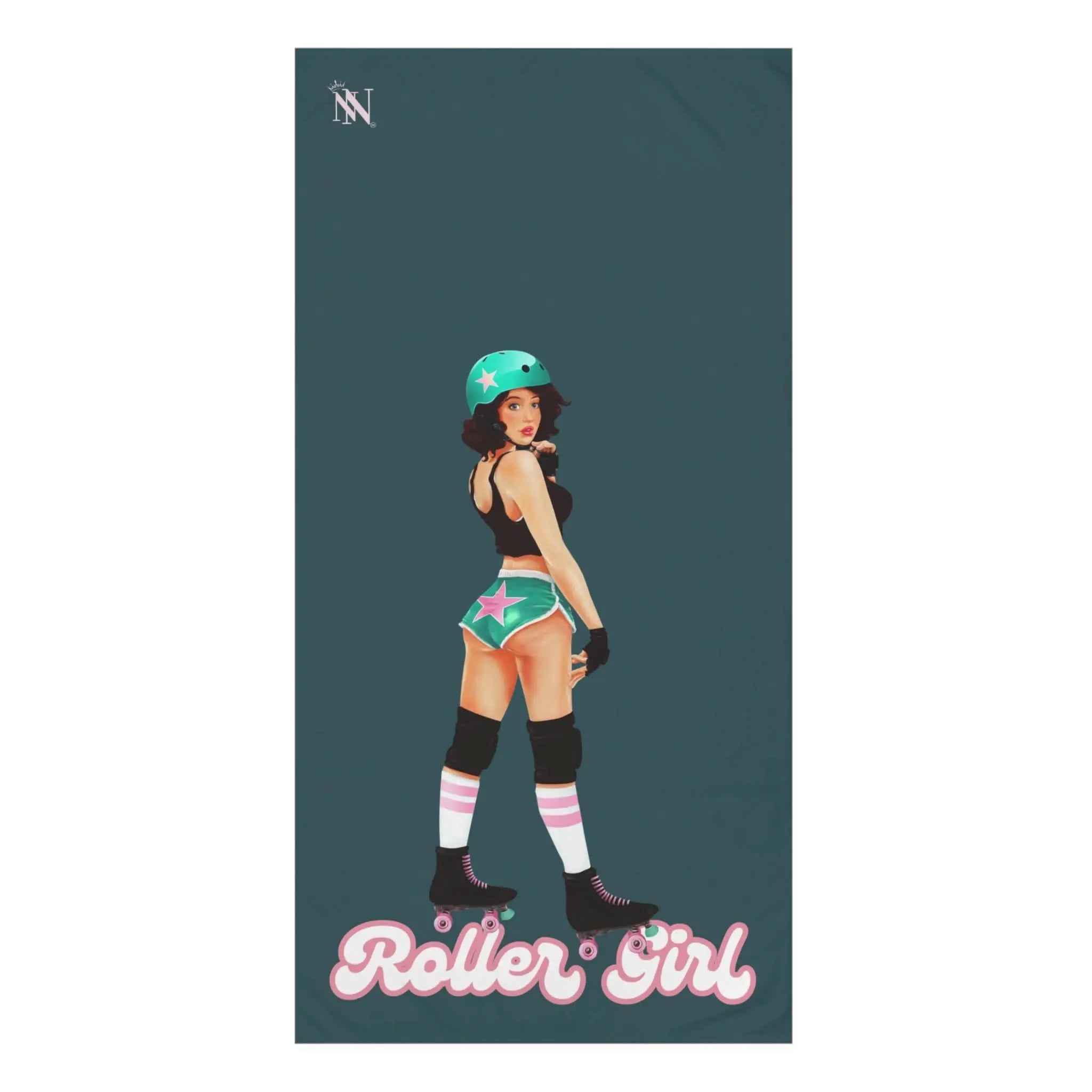 Roller Girl | Mix & Match Naughty XL Fun-Flirty Lovers’ Towels