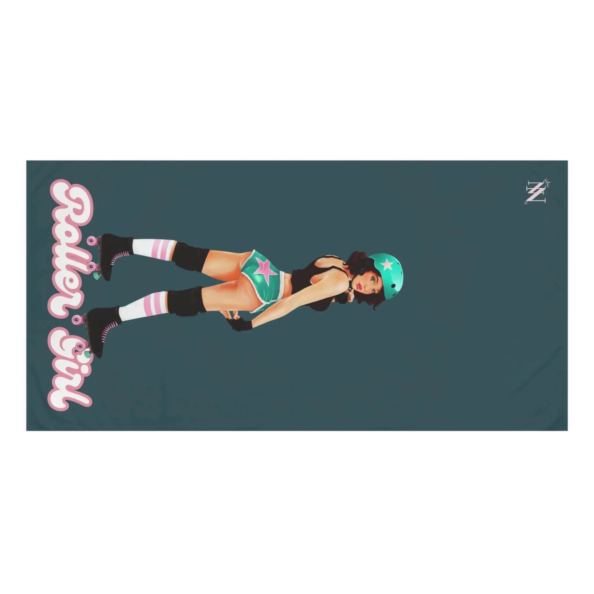 Roller Girl | Mix & Match Naughty XL Fun-Flirty Lovers’ Towels