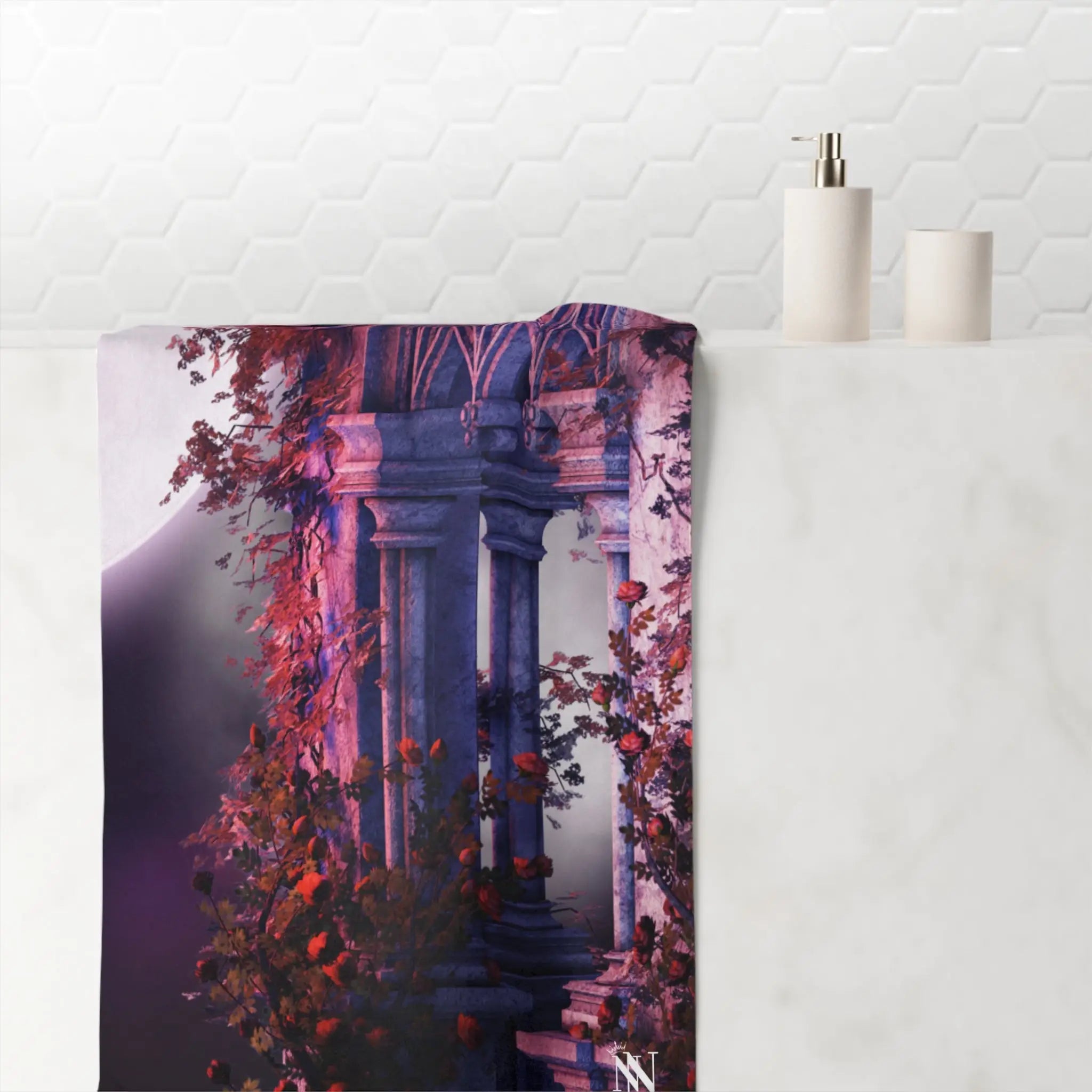 Romantic Castle’s Moonlight Roleplay | Mix & Match XL Fun-Flirty Lovers’ Towels
