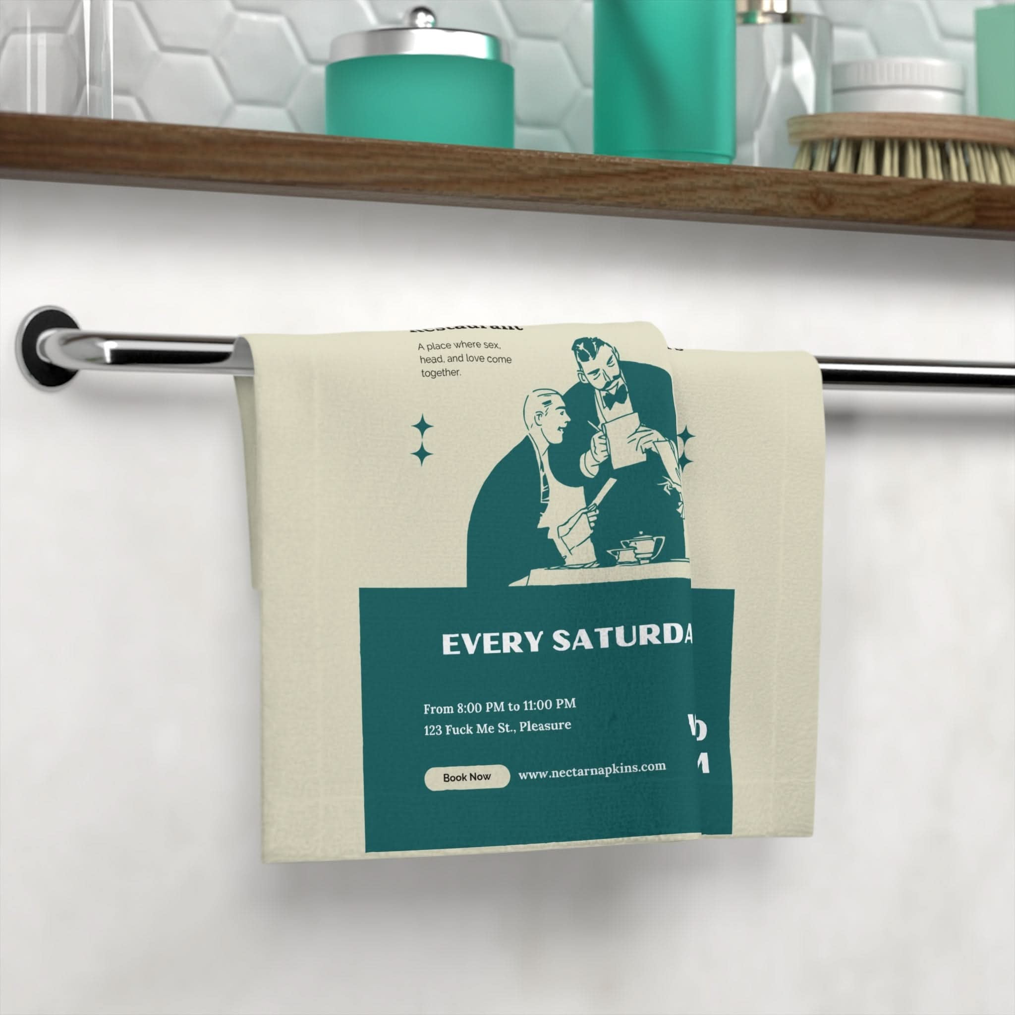 Romantic Dinner | Mix & Match Lils’ Fun-Flirty Lovers’ Towels