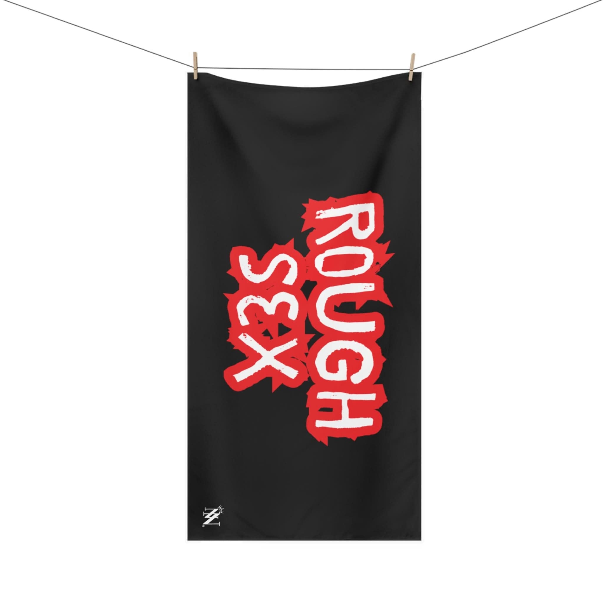 Rough Sex Black | Mix & Match XL Fun-Flirty Lovers’ Towels