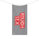 Rough Sex Grey | Mix & Match XL Fun-Flirty Lovers’ Towels