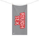Rough Sex Grey | Mix & Match XL Fun-Flirty Lovers’ Towels