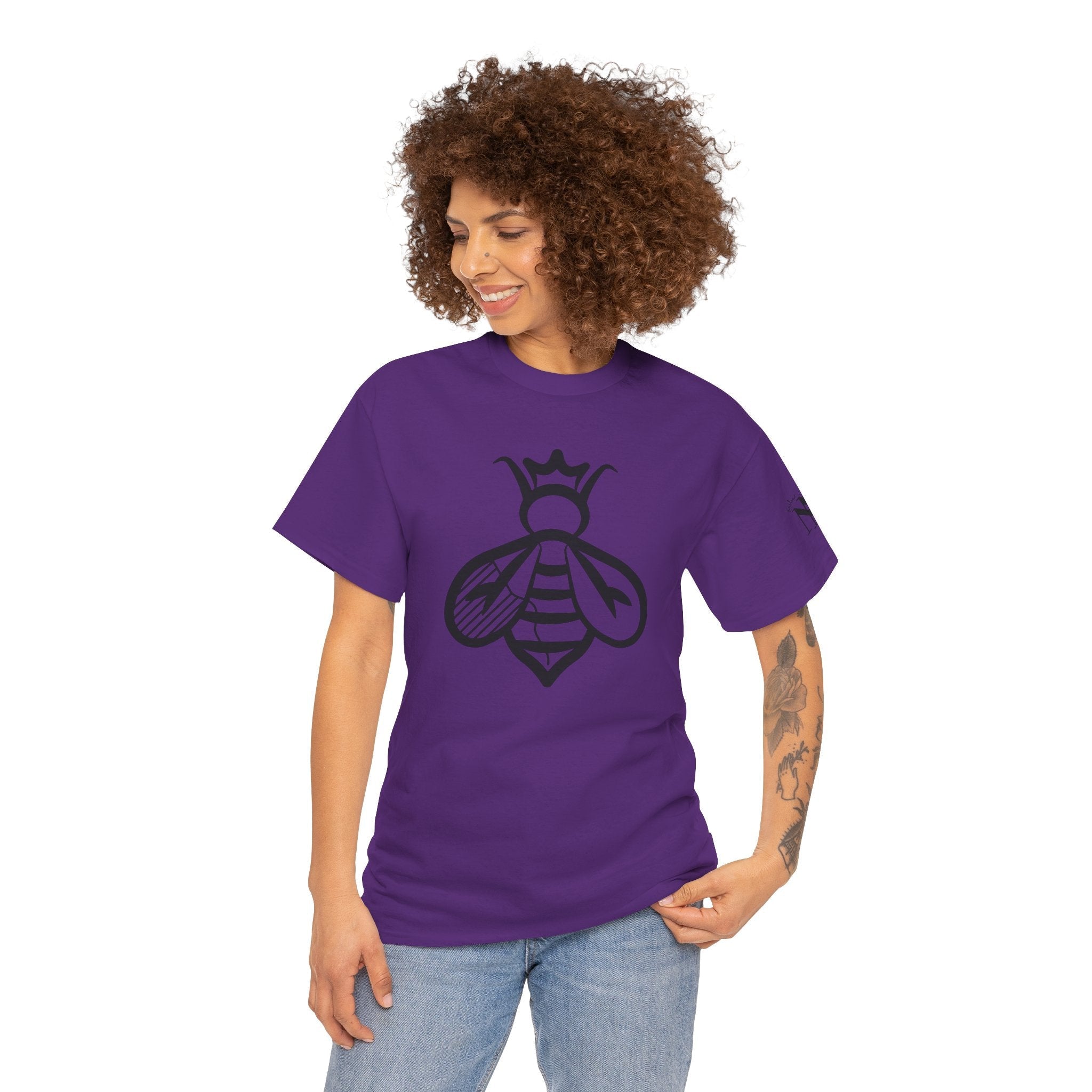 Royal Queen Bee | Mix & Match 100% Cotton Unisex Fun-Flirty Lovers’ Tees