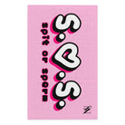 S.O.S. Light Pink | Mix & Match Soft Fun-Flirty Lovers’ Towels