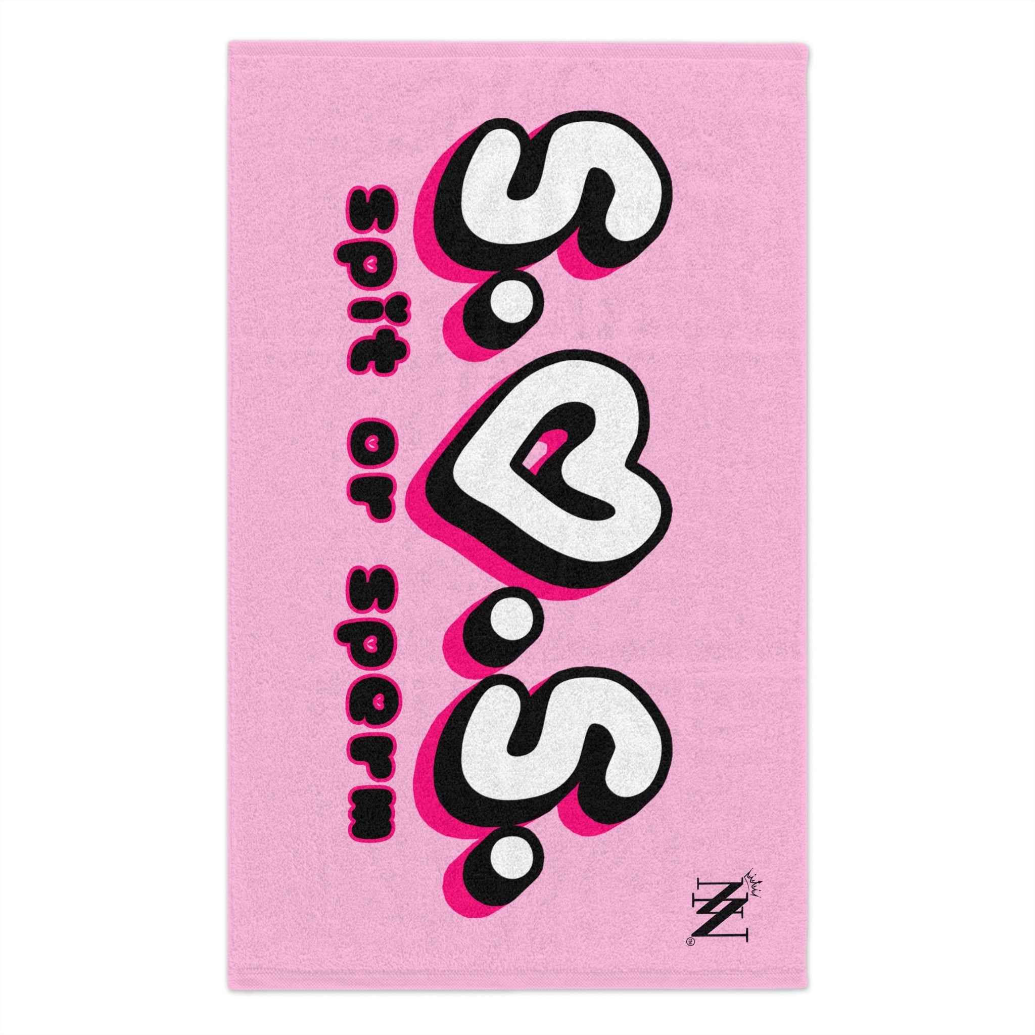 S.O.S. Light Pink | Mix & Match Soft Fun-Flirty Lovers’ Towels