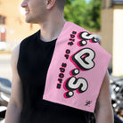 S.O.S. Light Pink | Mix & Match Soft Fun-Flirty Lovers’ Towels