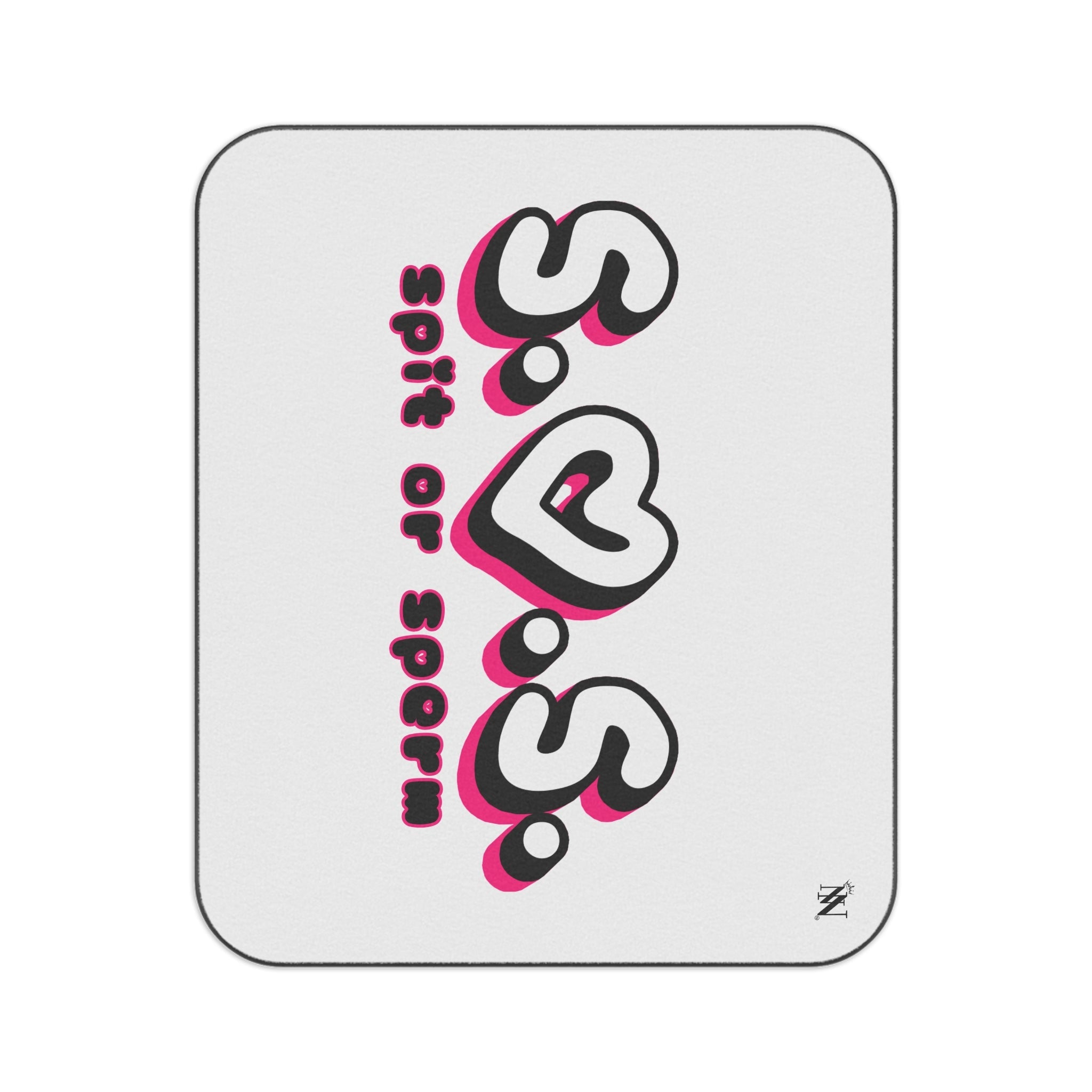 S.O.S. | Mix Match Fun-Flirty Lovers’ Water-Resistant Blankets