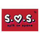 S.O.S. Red | Mix & Match Soft Fun-Flirty Lovers’ Towels