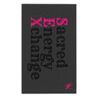 Sacred Energy Xchange Dark Grey | Mix & Match Soft Fun-Flirty Lovers’ Towels