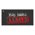 Safety: Cums First | Mix & Match Naughty XL Fun-Flirty Lovers’ Towels