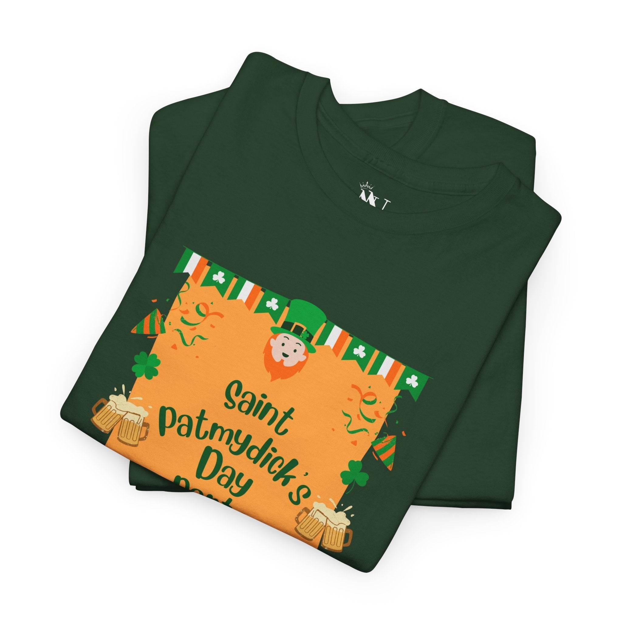 Saint PatMYDICK’s Day Party | Mix & Match 100% Cotton Unisex Fun-Flirty Lovers’ Tees
