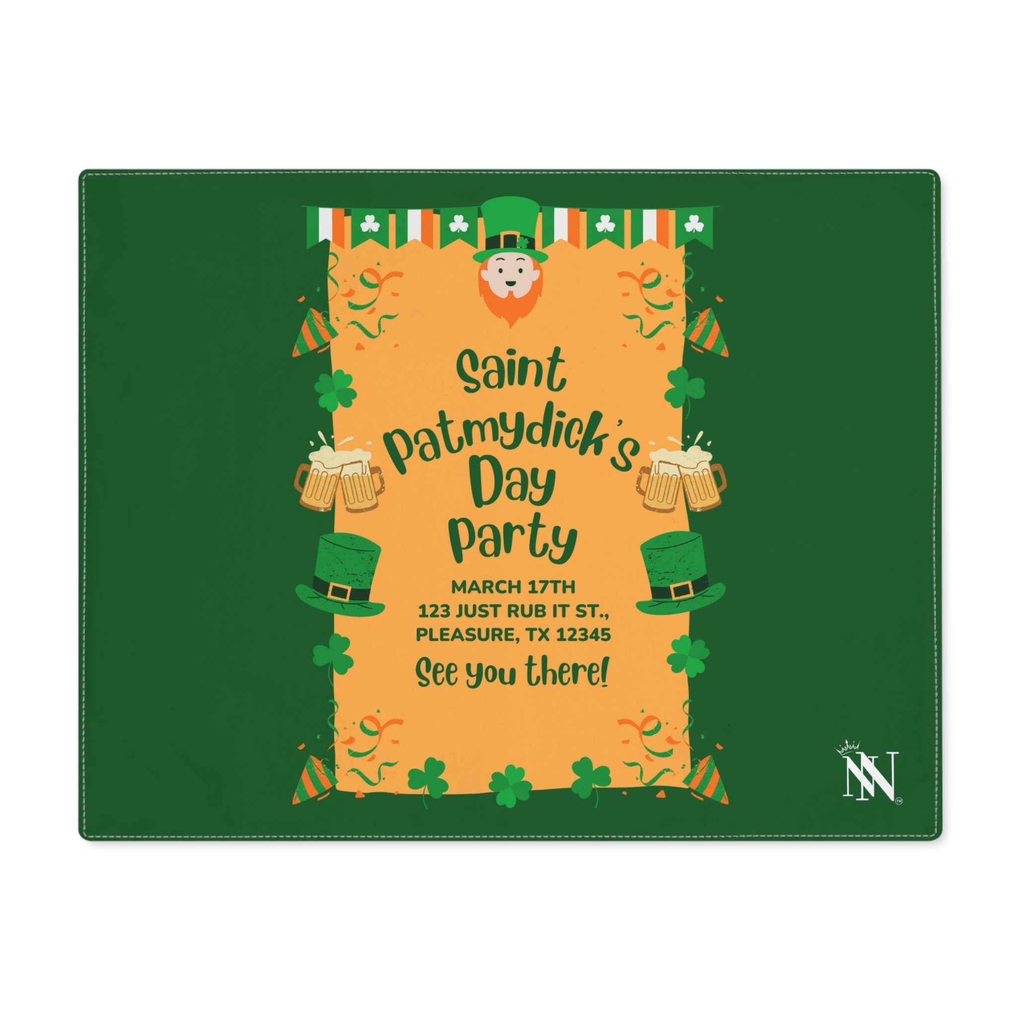 Saint PatMYDICK’s Day Party | Mix & Match Playful Fun-Flirty Lovers’ Toy Mats