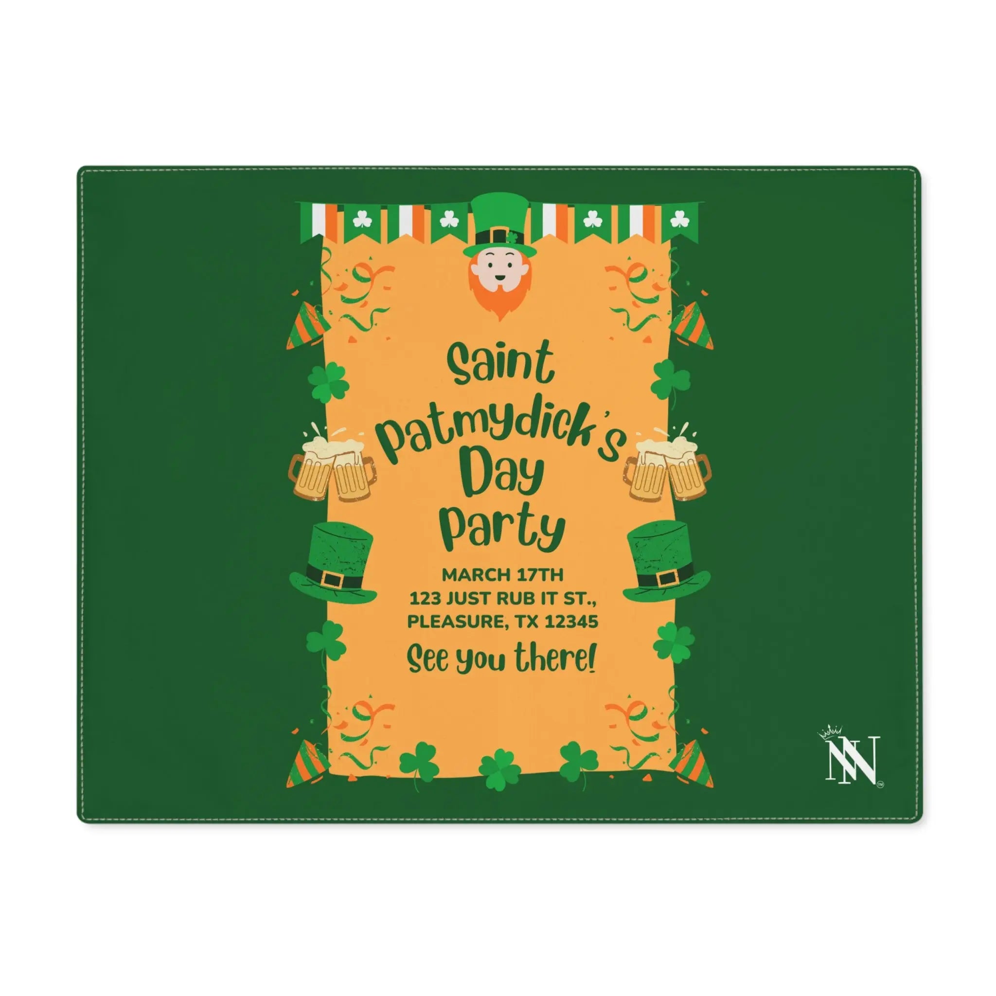 Saint PatMYDICK’s Day Party | Mix & Match Playful Fun-Flirty Lovers’ Toy Mats