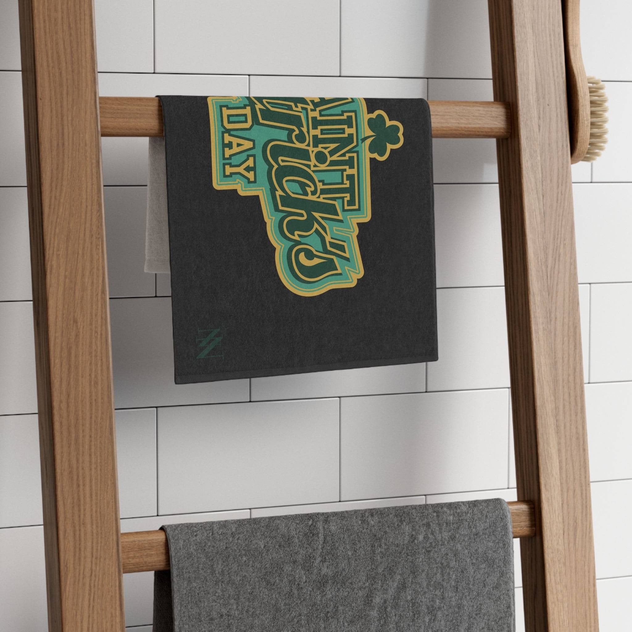 Saint Patrick’s Day Black | Mix & Match Soft Sex Towels | Flirty Lovers’ Gifts