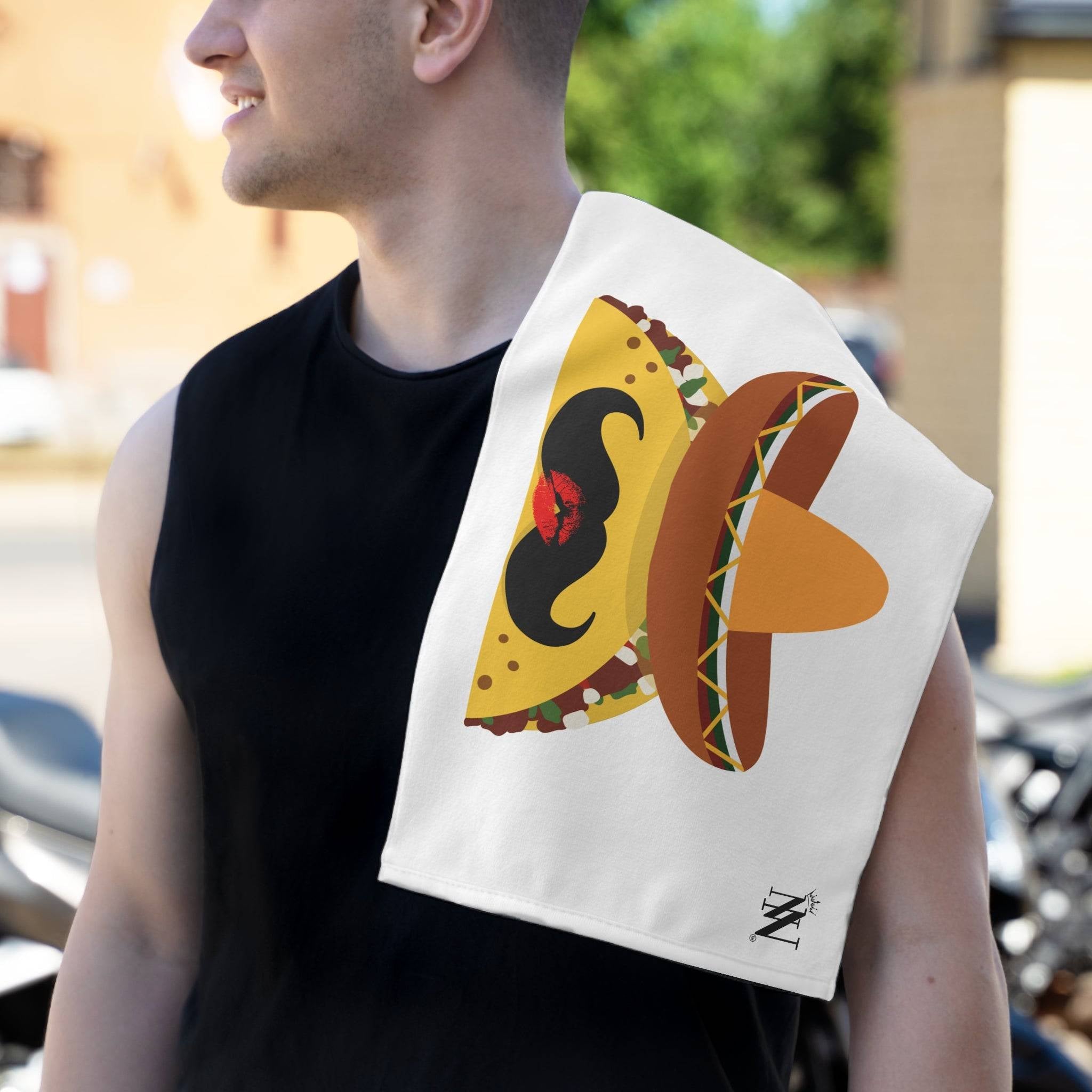 Sancho the Taco | Mix & Match Soft Fun-Flirty Lovers’ Towels