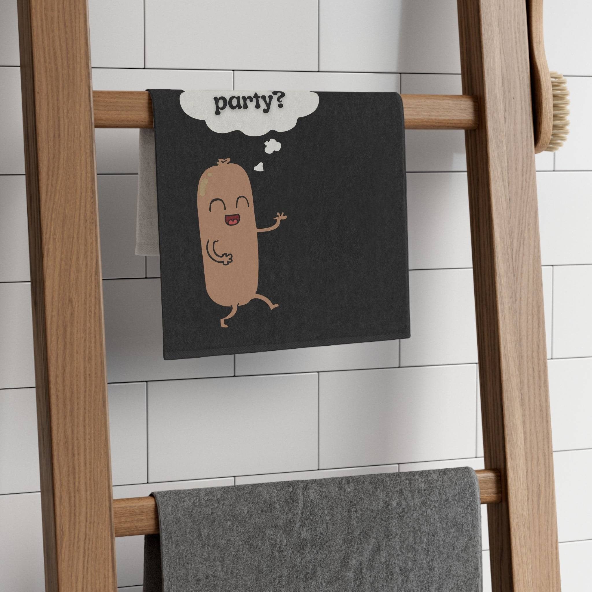 Sausage Party? | Mix & Match Soft Fun-Flirty Lovers’ Towels