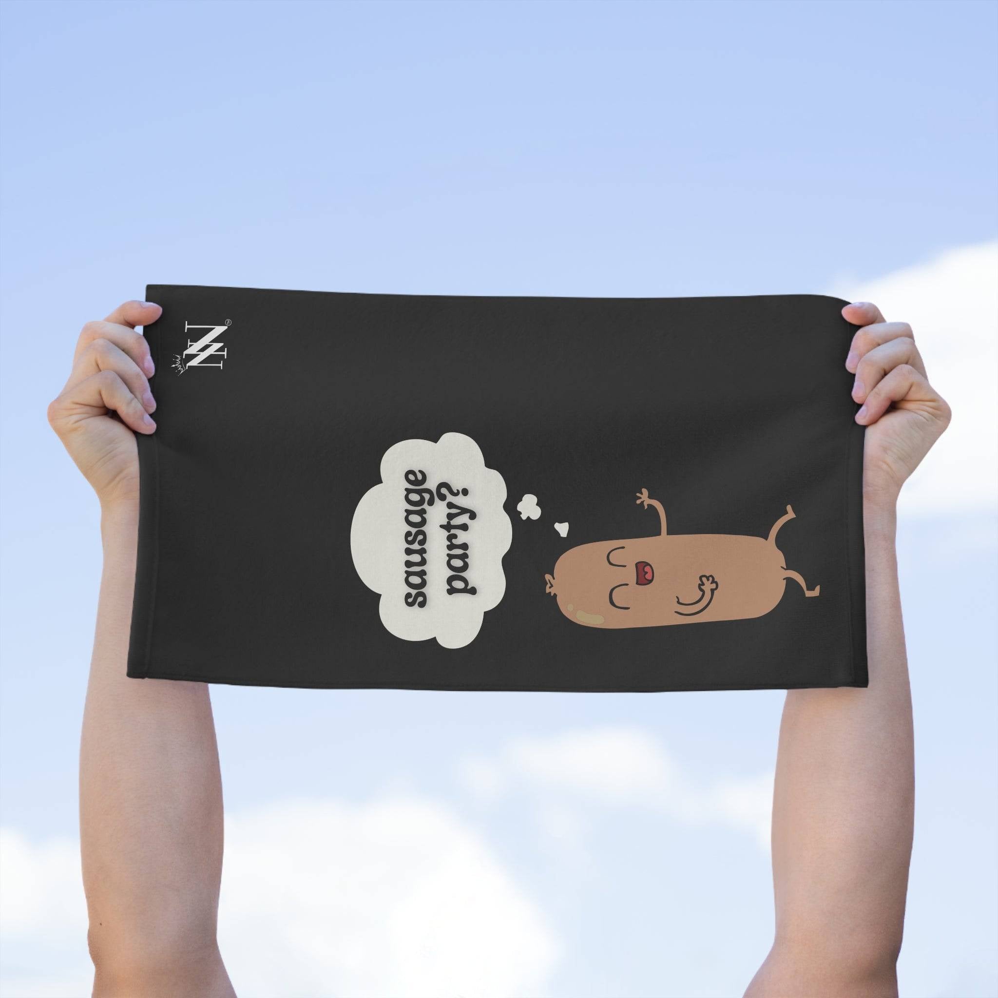 Sausage Party? | Mix & Match Soft Fun-Flirty Lovers’ Towels