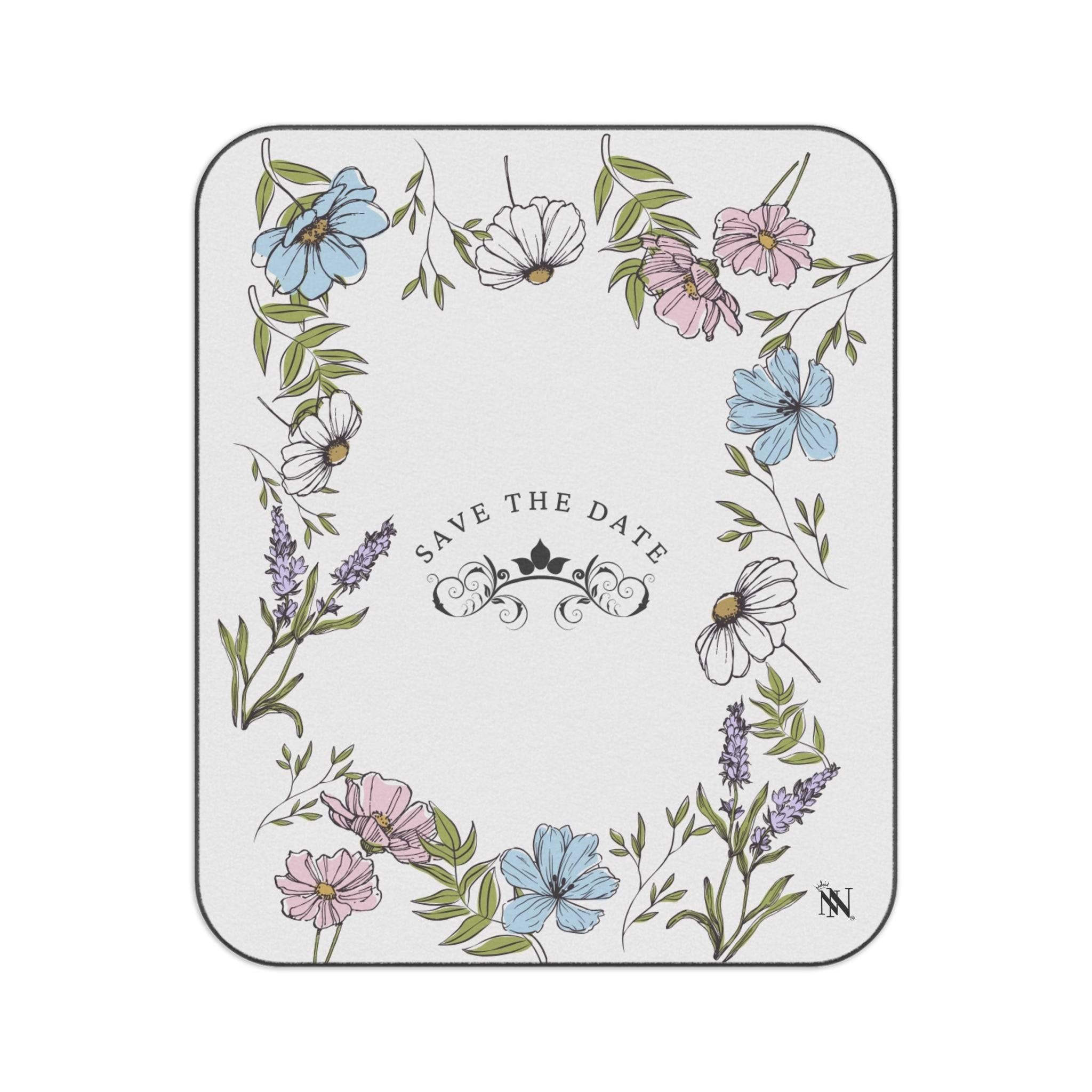 Save the Date | Mix Match Fun-Flirty Lovers’ Water-Resistant Blankets