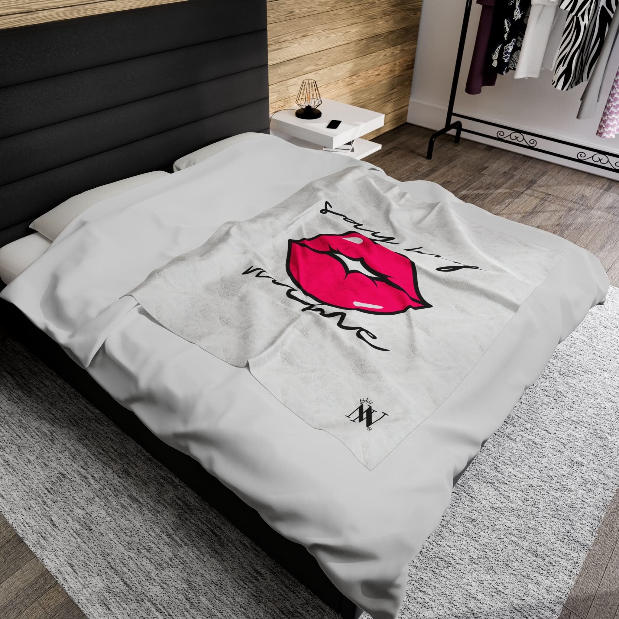 Say My Name | Mix & Match Fun-Flirty Lovers’ Blankets