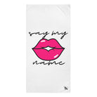 Say My Name | Mix & Match Naughty XL Fun-Flirty Lovers’ Towels