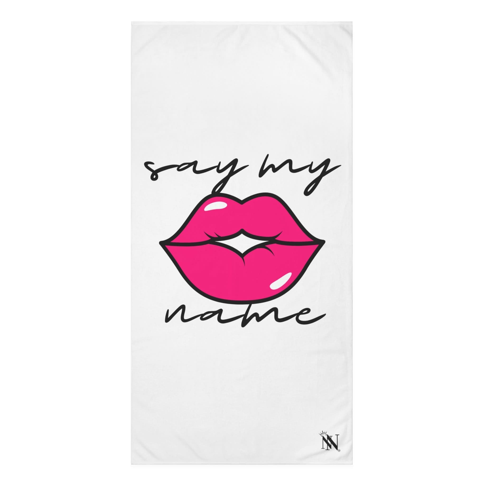 Say My Name | Mix & Match Naughty XL Fun-Flirty Lovers’ Towels