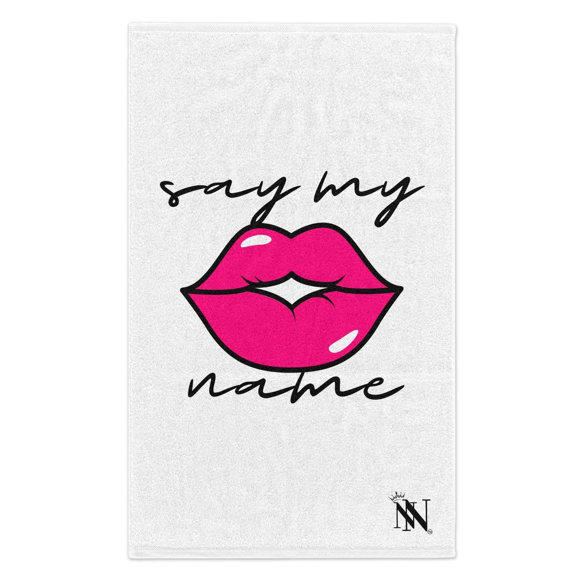 Say My Name | Mix & Match Soft Fun-Flirty Lovers’ Towels