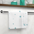 Sea Blue Star Pattern | Mix & Match Lils’ Fun-Flirty Lovers’ Towels