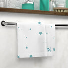 Sea Blue Star Pattern | Mix & Match Lils’ Fun-Flirty Lovers’ Towels