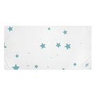 Sea Blue Star Pattern | Mix & Match XL Fun-Flirty Lovers’ Towels