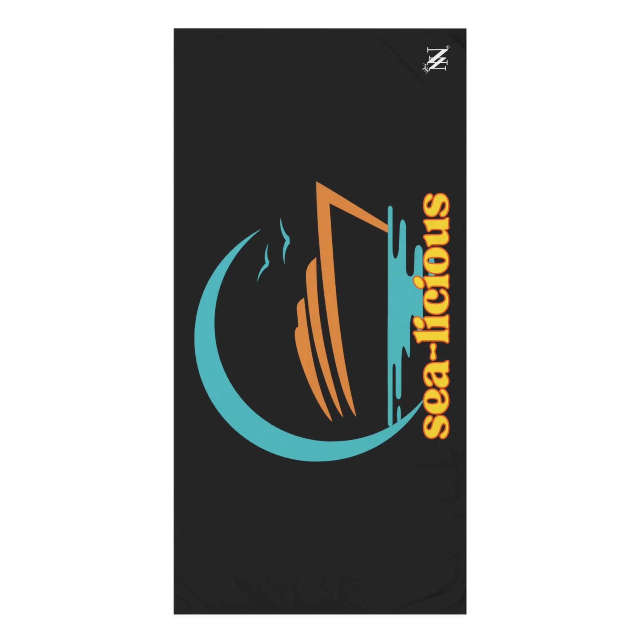 SEA-licious Black | Mix & Match XL Fun-Flirty Lovers’ Towels