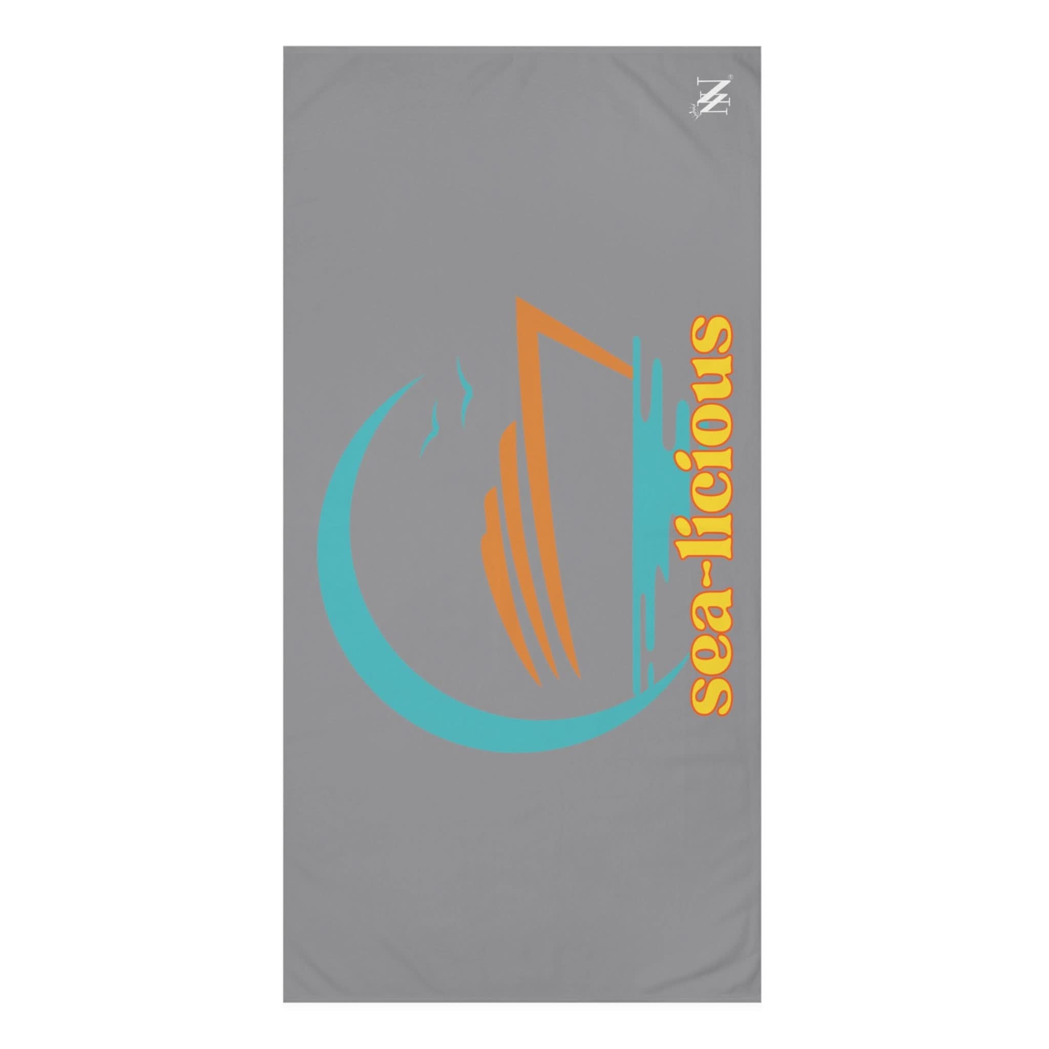SEA-licious Grey | Mix & Match XL Fun-Flirty Lovers’ Towels