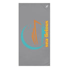 SEA-licious Grey | Mix & Match XL Fun-Flirty Lovers’ Towels