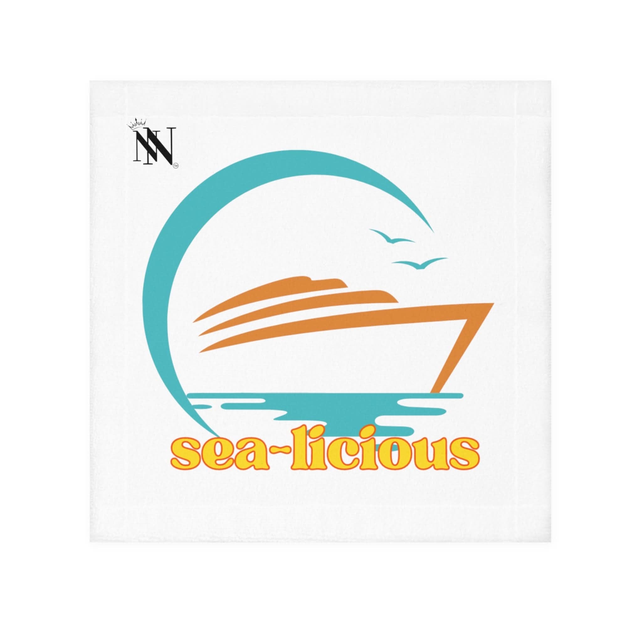 SEA-licious White | Mix & Match Lils’ Fun-Flirty Lovers’ Towels