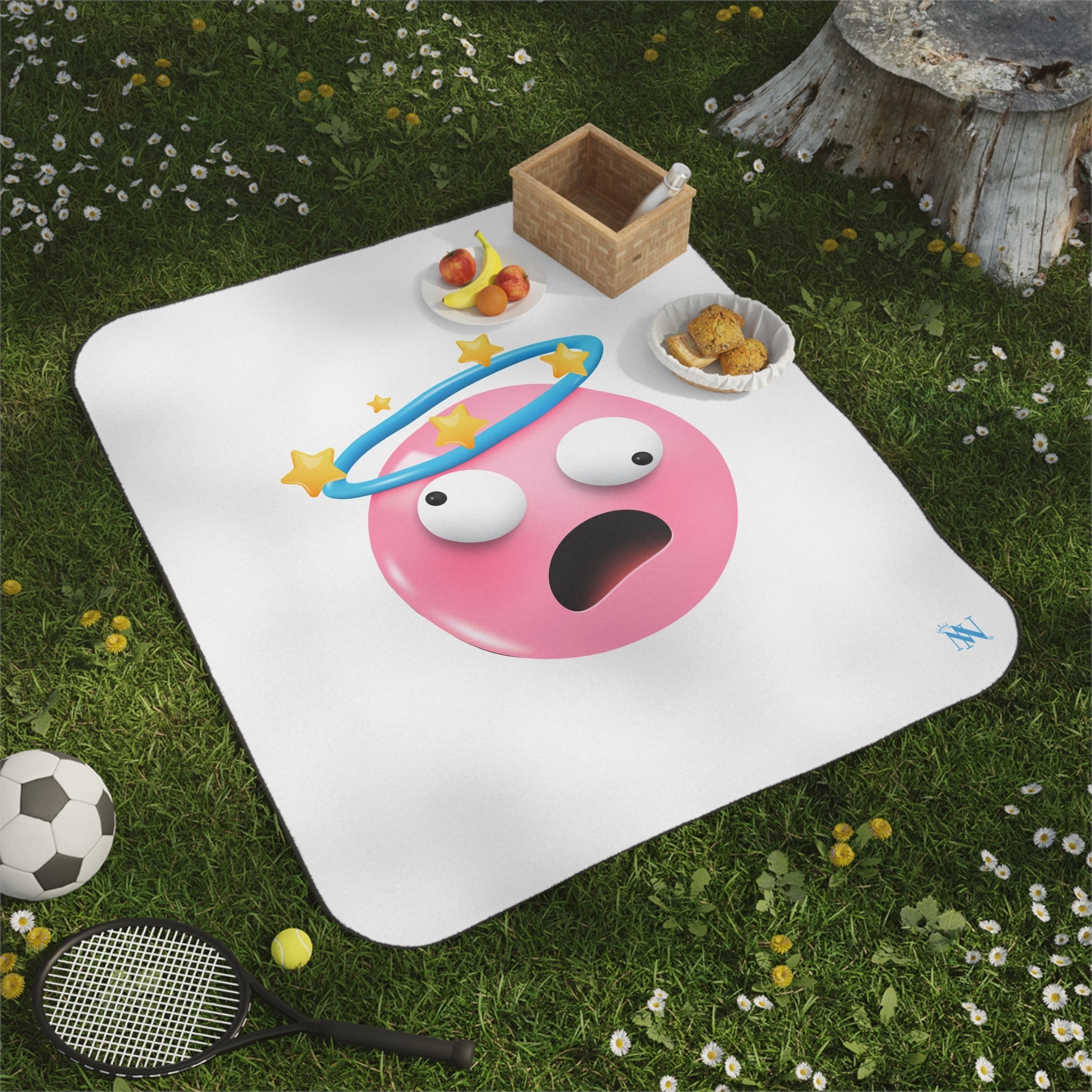 Seeing Stars Emoji | Mix Match Fun-Flirty Lovers’ Water-Resistant Blankets