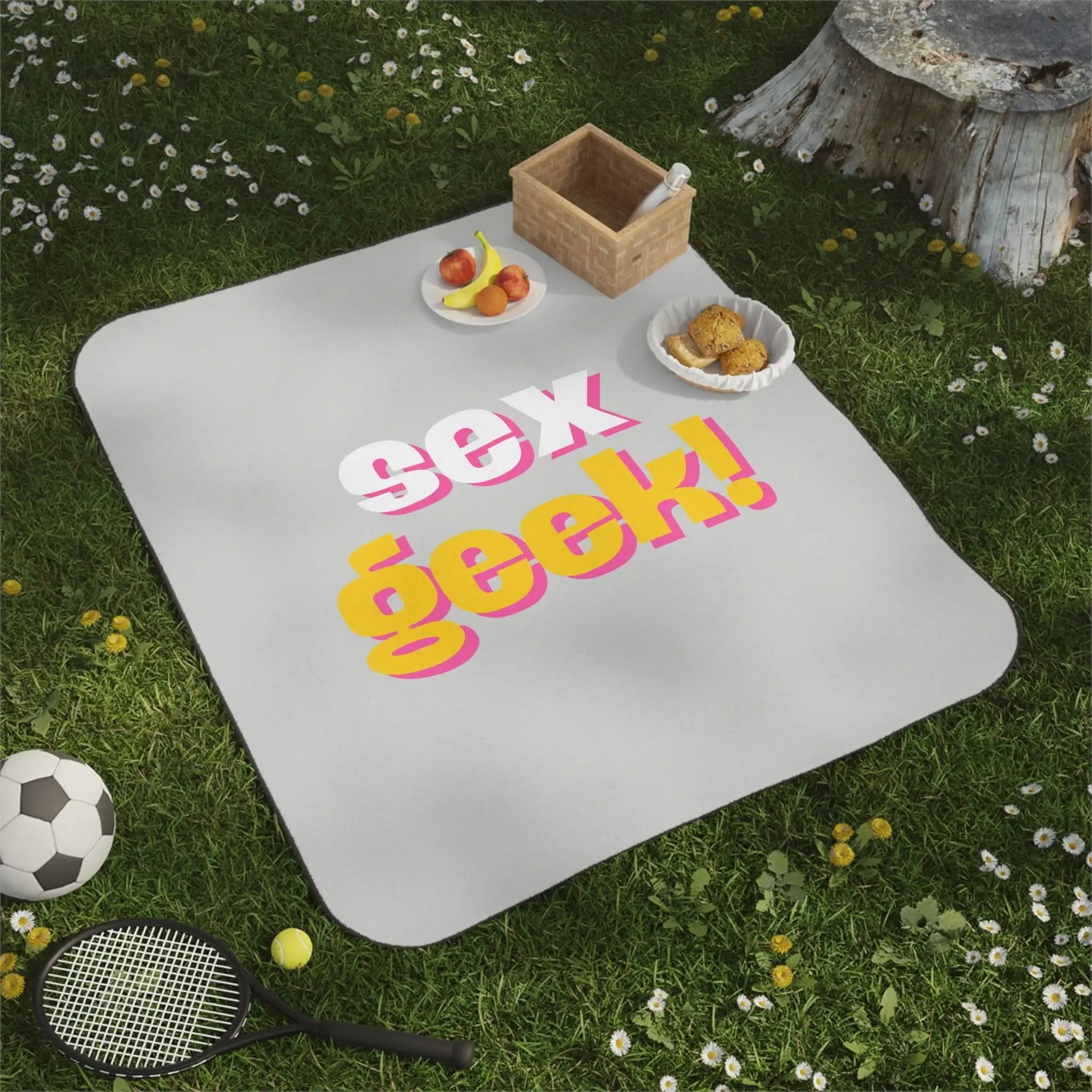 Sex Geek! | Mix Match Fun-Flirty Lovers’ Water-Resistant Blankets