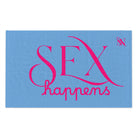 Sex Happens Light Blue | Mix & Match Soft Fun-Flirty Lovers’ Towels