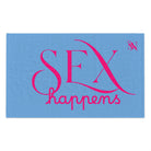 Sex Happens Light Blue | Mix & Match Soft Fun-Flirty Lovers’ Towels